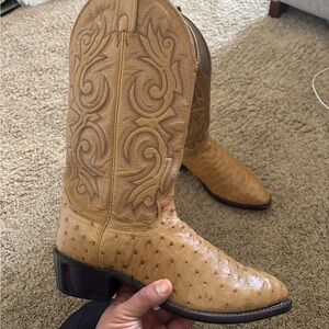 J Chisholm Ostrich Boot